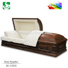 trade assurance supplier wholesale new style mahogany wood casket